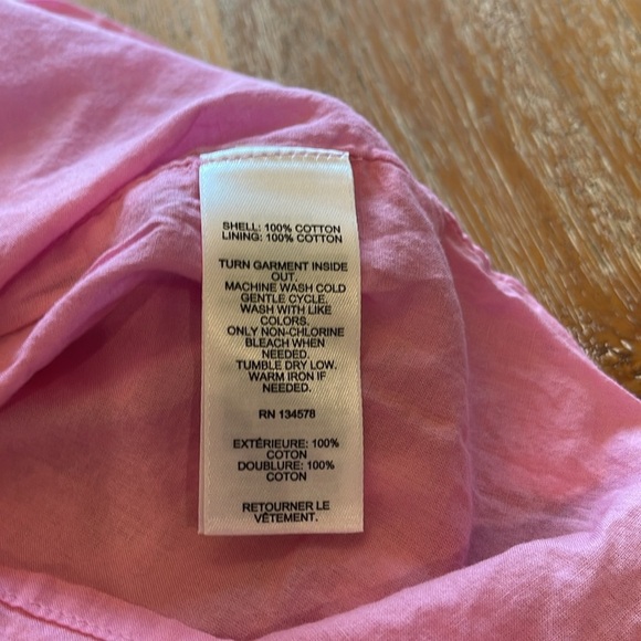 Vineyard Vines 100 % Cotton Girls Floral Skirt SZ Large - Picture 5 of 5